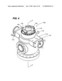 Stripper rubber pot mounting structure and well drilling equipment comprising same diagram and image