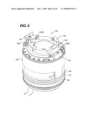 Stripper rubber pot mounting structure and well drilling equipment comprising same diagram and image