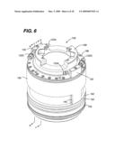 Tapered surface bearing assembly and well drilling equipment comprising same diagram and image