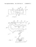 DEVICE FOR MEASURING AND ANNUNCIATING WEIGHT OF LUGGAGE ARTICLES diagram and image