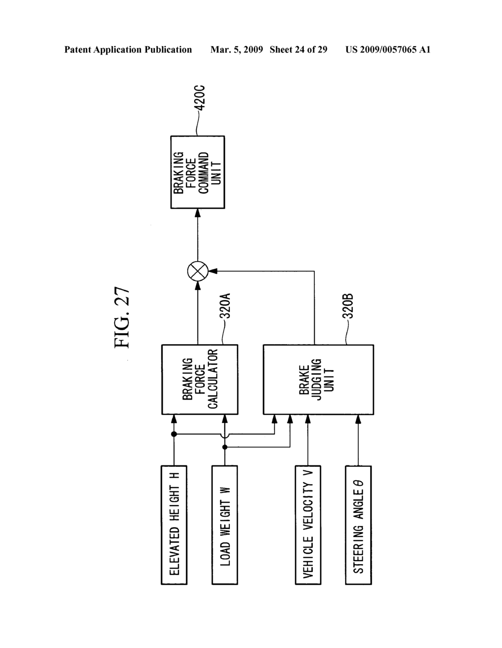 Forklift and Method of Controlling Safety Against Overturning for Forklift - diagram, schematic, and image 25