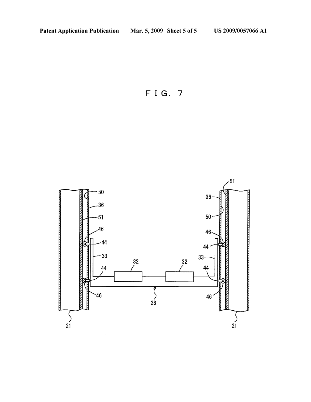 STACKER CRANE AND WEIGHT REDUCTION METHOD FOR MAST OF THE STACKER CRANE - diagram, schematic, and image 06