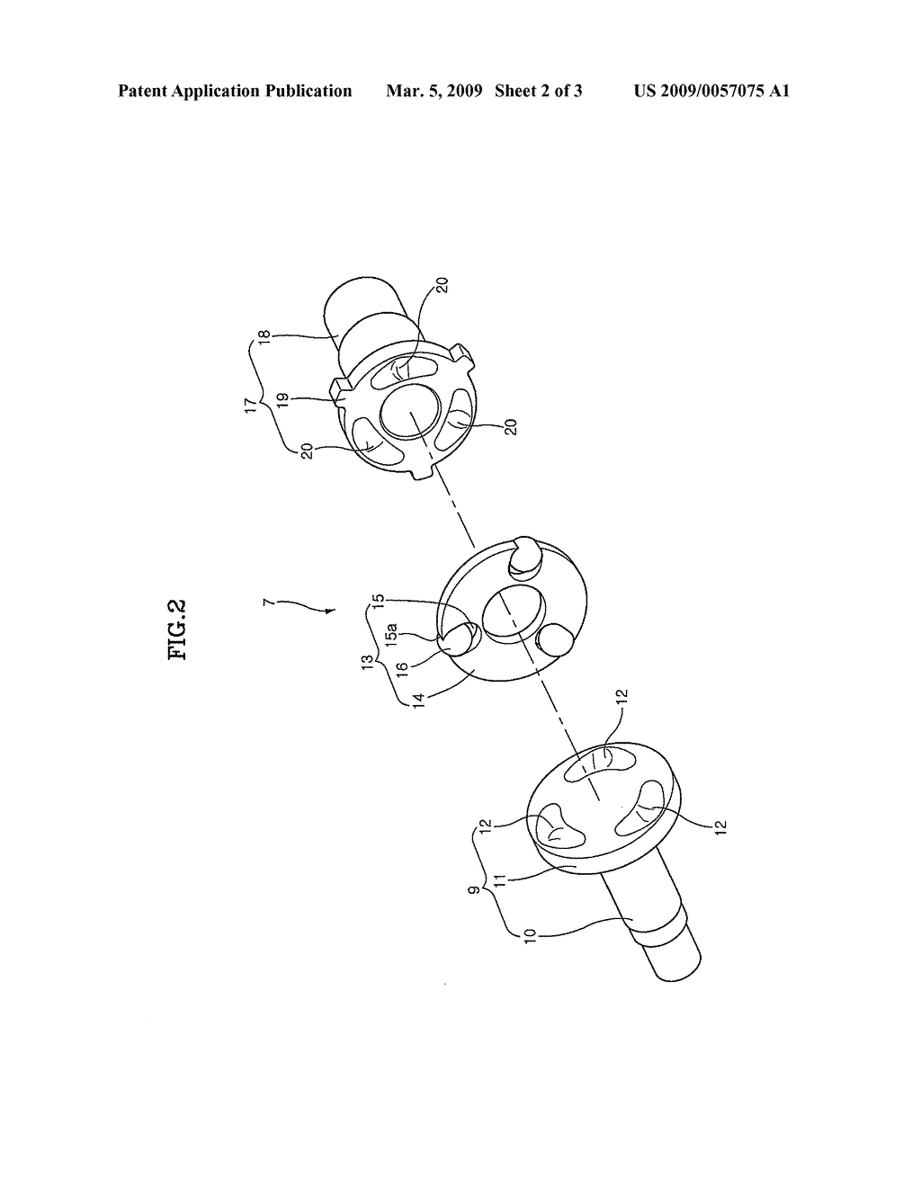 BALL-IN-RAMP BRAKE CALIPER TYPE PARKING BRAKE FOR VEHICLE - diagram, schematic, and image 03