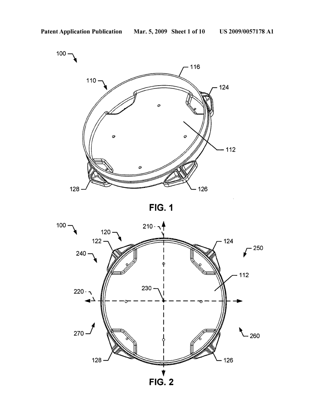 Golf Bag Bottoms and Methods to Manufacture Golf Bag Bottoms - diagram, schematic, and image 02