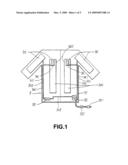 Clothing Heating Device Whose Output Power can be Switched diagram and image