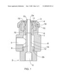 Moistening Nozzle of a Paper Web diagram and image