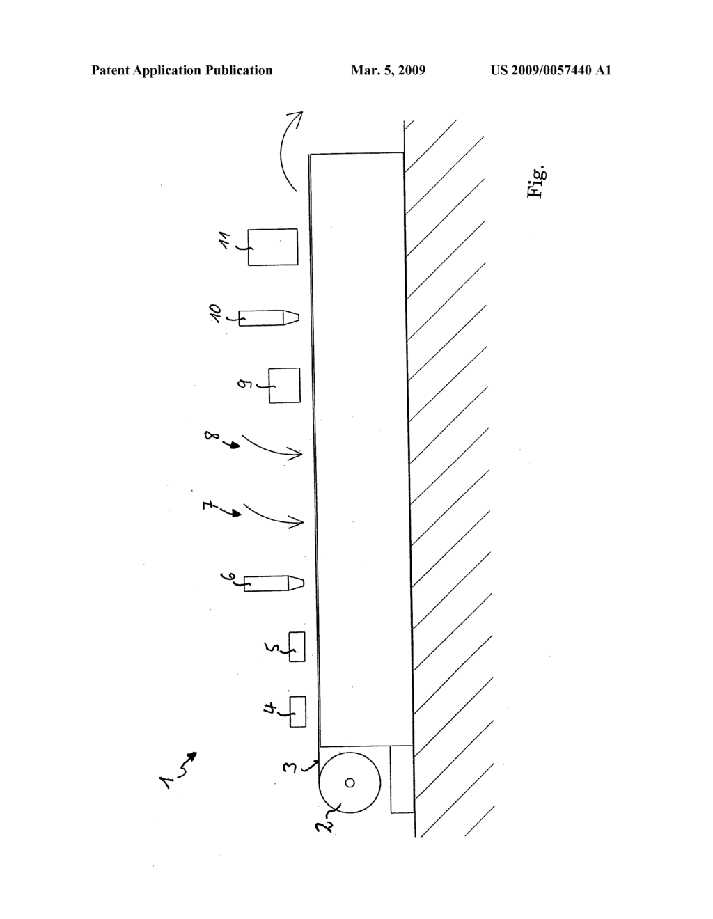 ARRANGEMENT AND METHOD FOR PRODUCTION OF FOIL PARTS - diagram, schematic, and image 02