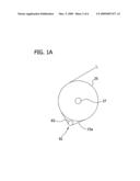 SYSTEM AND METHOD FOR CONTROLLING THE LENGTH OF A DISCRETE SEGMENT OF A CONTINUOUS WEB OF ELASTIC MATERIAL diagram and image