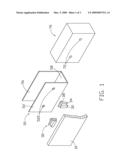 Mounting apparatus for storage device diagram and image