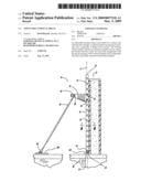 Adjustable vertical brace diagram and image