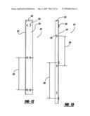 Adjustable vertical brace diagram and image