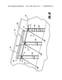 Adjustable vertical brace diagram and image