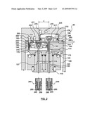 Staggered Cylinders in a Valve Gate Apparatus diagram and image