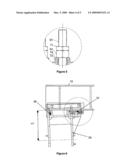 Mechanical adjustment device of a pressing and guiding sheave assembly of an aerial rope of a mechanical lift installation diagram and image