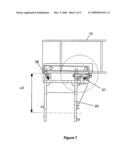 Mechanical adjustment device of a pressing and guiding sheave assembly of an aerial rope of a mechanical lift installation diagram and image