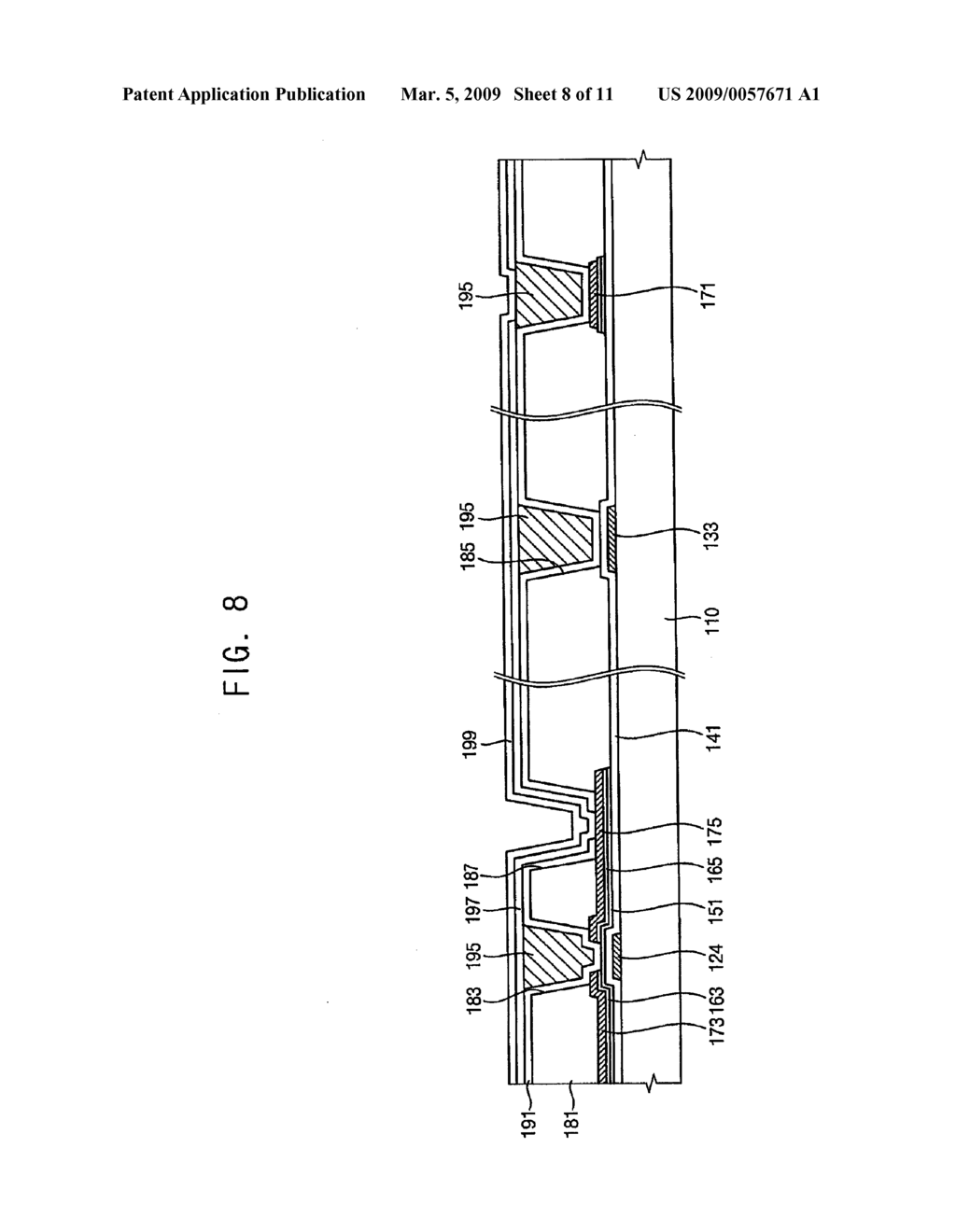 THIN-FILM TRANSISTOR SUBSTRATE, METHOD OF MANUFACTURING SAME AND DISPLAY APPARATUS HAVING SAME - diagram, schematic, and image 09