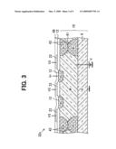 Sensor chip having conductivity film diagram and image