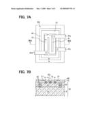 Sensor chip having conductivity film diagram and image