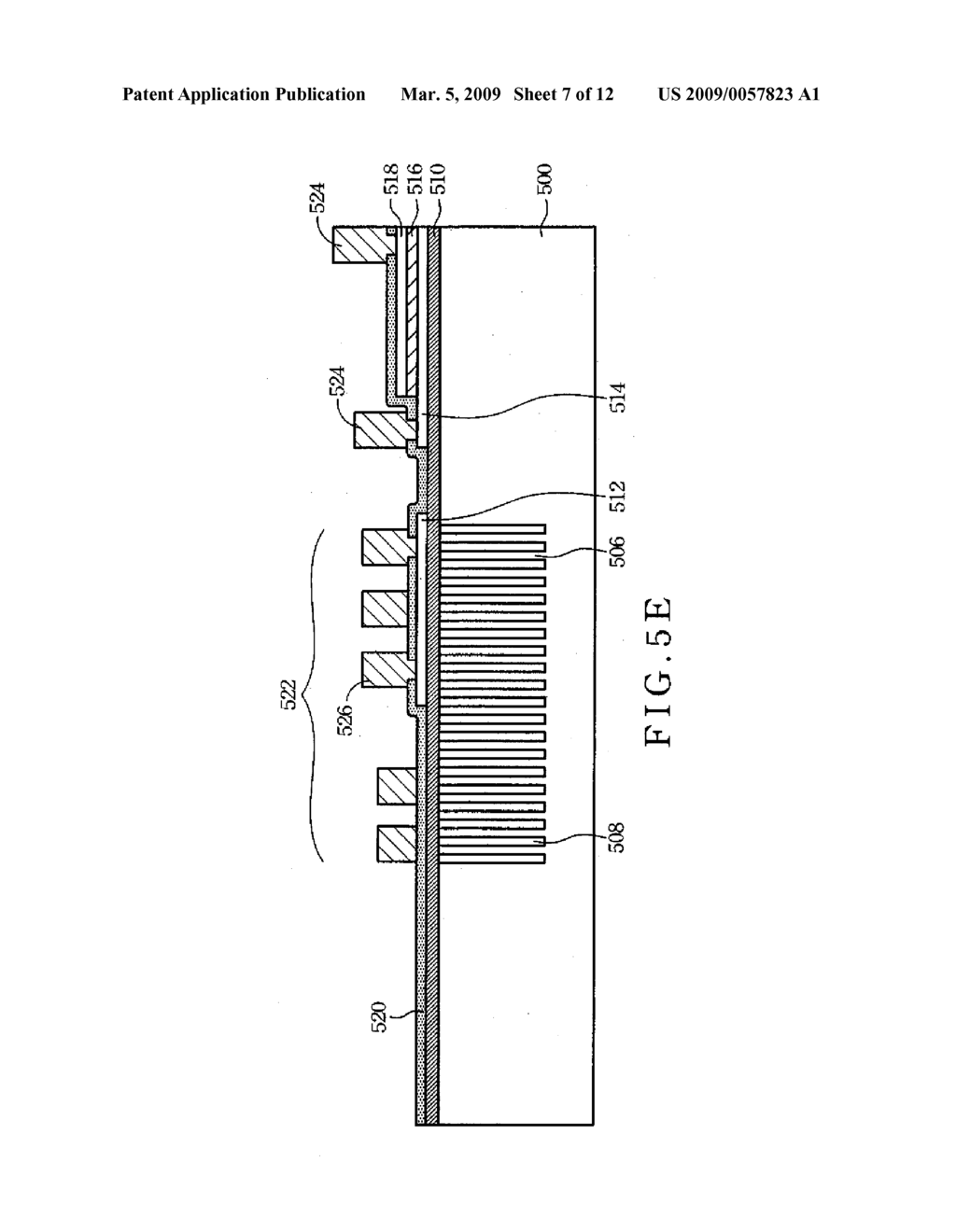 Semiconductor Structure with a Discontinuous Material Density for Reducing Eddy Currents - diagram, schematic, and image 08