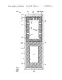 SEMICONDUCTOR MODULE INCLUDING SEMICONDUCTOR CHIPS IN A PLASTIC HOUSING IN SEPARATE REGIONS diagram and image