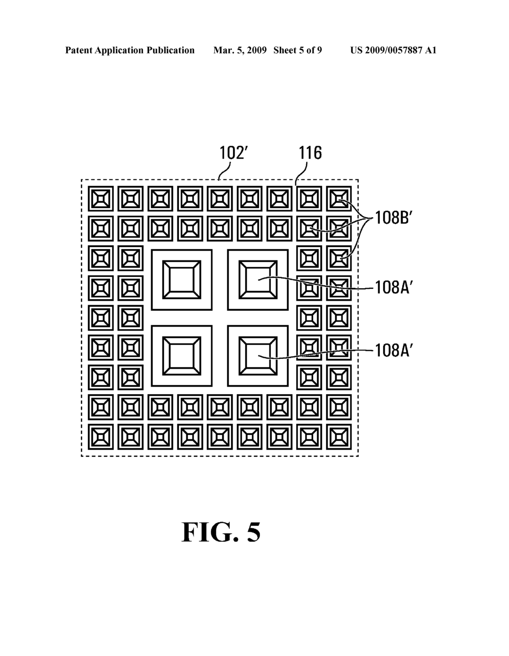 WAFER LEVEL PACKAGING OF SEMICONDUCTOR CHIPS - diagram, schematic, and image 06