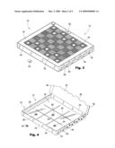 Combination delivery box and board game diagram and image