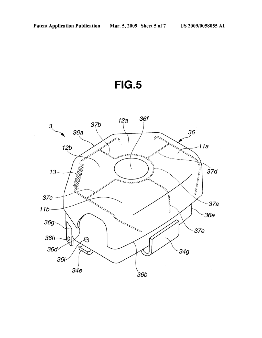 STEERING WHEEL WITH AIR BAG DEVICE - diagram, schematic, and image 06