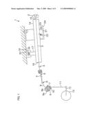 Steering shock absorbing apparatus for motor vehicle diagram and image