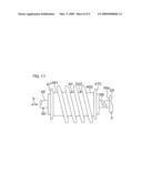 Steering shock absorbing apparatus for motor vehicle diagram and image