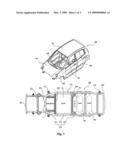 Chassis frame for fuel cell vehicle diagram and image