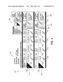 Record sheets with integrated themes diagram and image