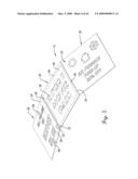 Pressure-Sensitive Folded Label with No Base Carrier diagram and image