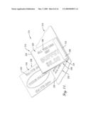 Pressure-Sensitive Folded Label with No Base Carrier diagram and image