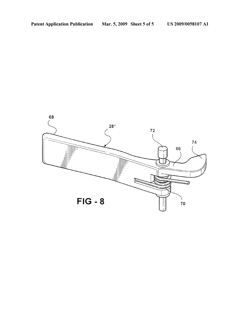 Lock out mechanism for vehicle door outside handles - diagram, schematic, and image 06