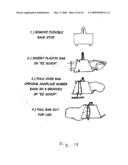 Apparatus and method for animal waste collection and containment for use by disabled persons diagram and image