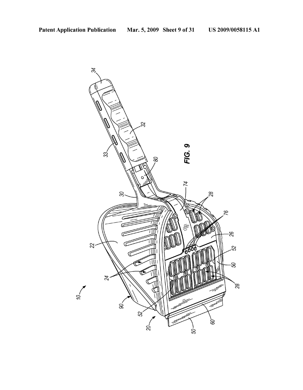 LITTER BOX CLEANING DEVICE - diagram, schematic, and image 10