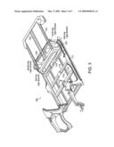 Upper body structure for fuel cell vehicle for reinforcing floor kick-up portion diagram and image