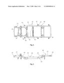 Chassis frame for fuel cell vehicle diagram and image