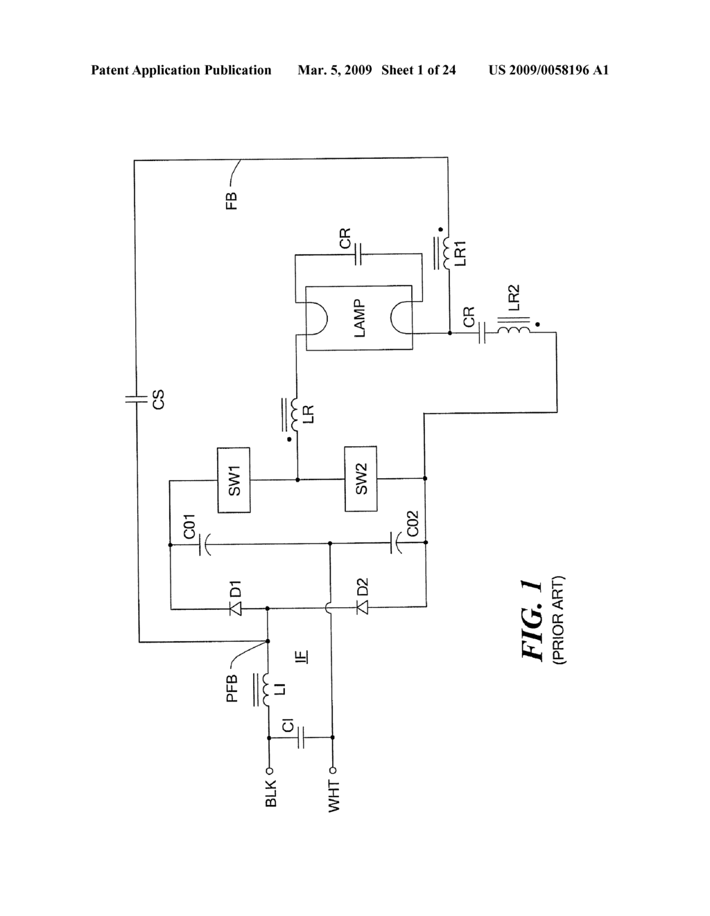 CIRCUIT HAVING EMI AND CURRENT LEAKAGE TO GROUND CONTROL CIRCUIT - diagram, schematic, and image 02