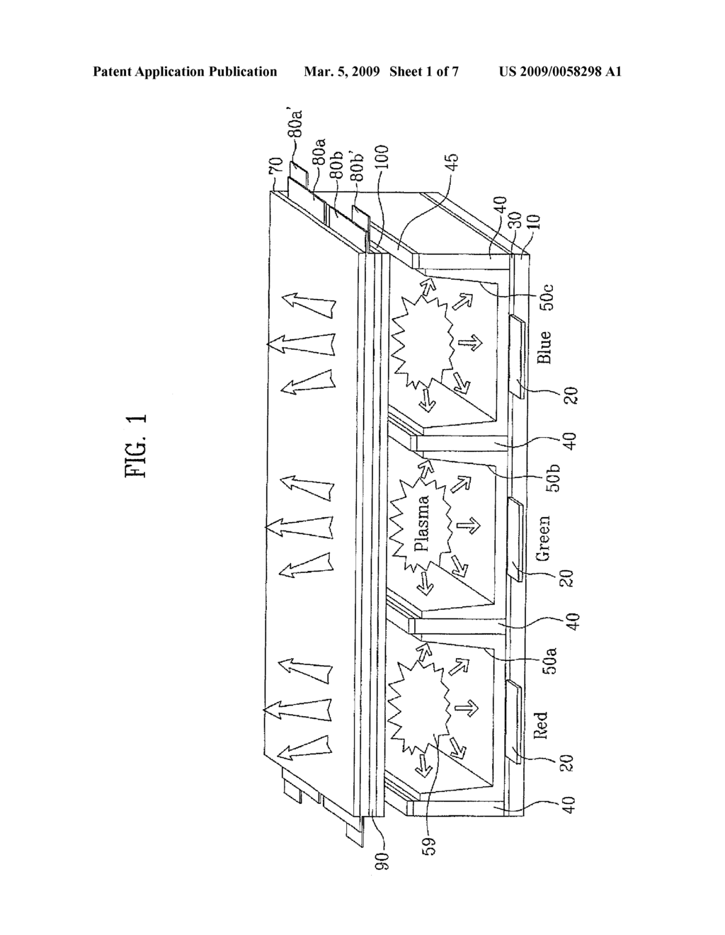 PLASMA DISPLAY PANEL AND METHOD OF FABRICATING THE SAME - diagram, schematic, and image 02