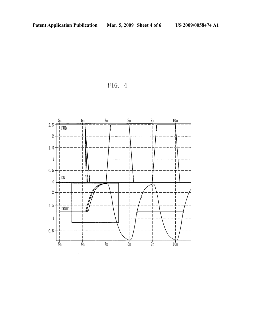 Output driver of semiconductor memory device - diagram, schematic, and image 05