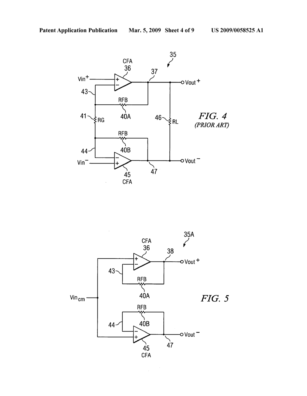 Common-mode bandwidth reduction circuit and method for differential applications - diagram, schematic, and image 05