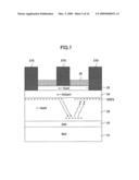 NITRIDE SEMICONDUCTOR DEVICE, DOHERTY AMPLIFIER AND DRAIN VOLTAGE CONTROLLED AMPLIFIER diagram and image