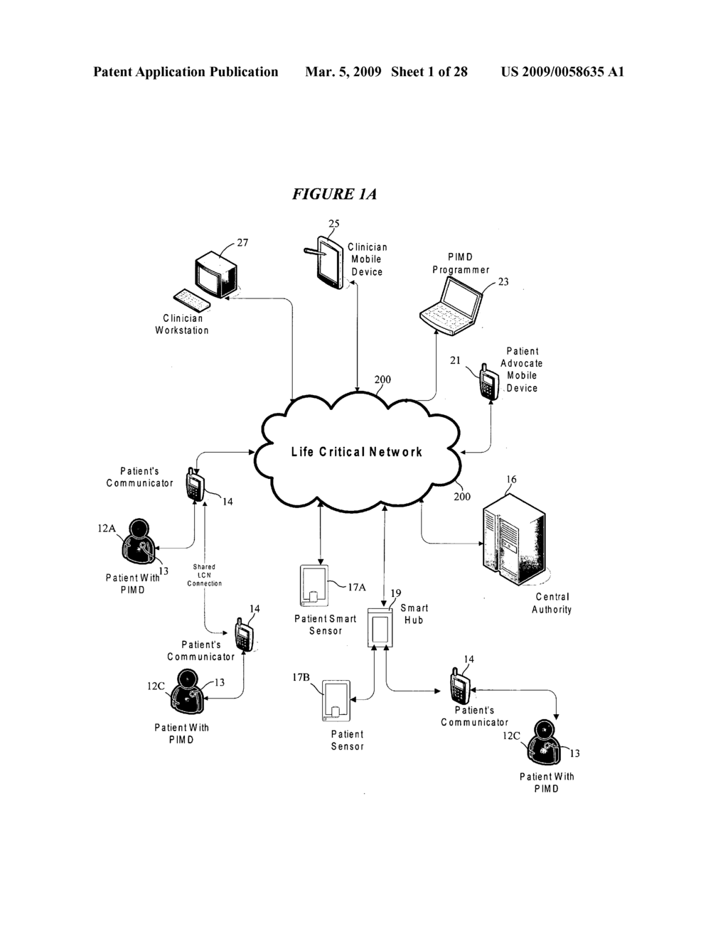 Medical data transport over wireless life critical network - diagram, schematic, and image 02