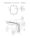 Providing information related to the posture mode of a user applying pressure to a seat component diagram and image