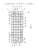 KEYBOARD OF HANDHELD ELECTRONIC DEVICE diagram and image