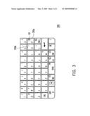 KEYBOARD OF HANDHELD ELECTRONIC DEVICE diagram and image