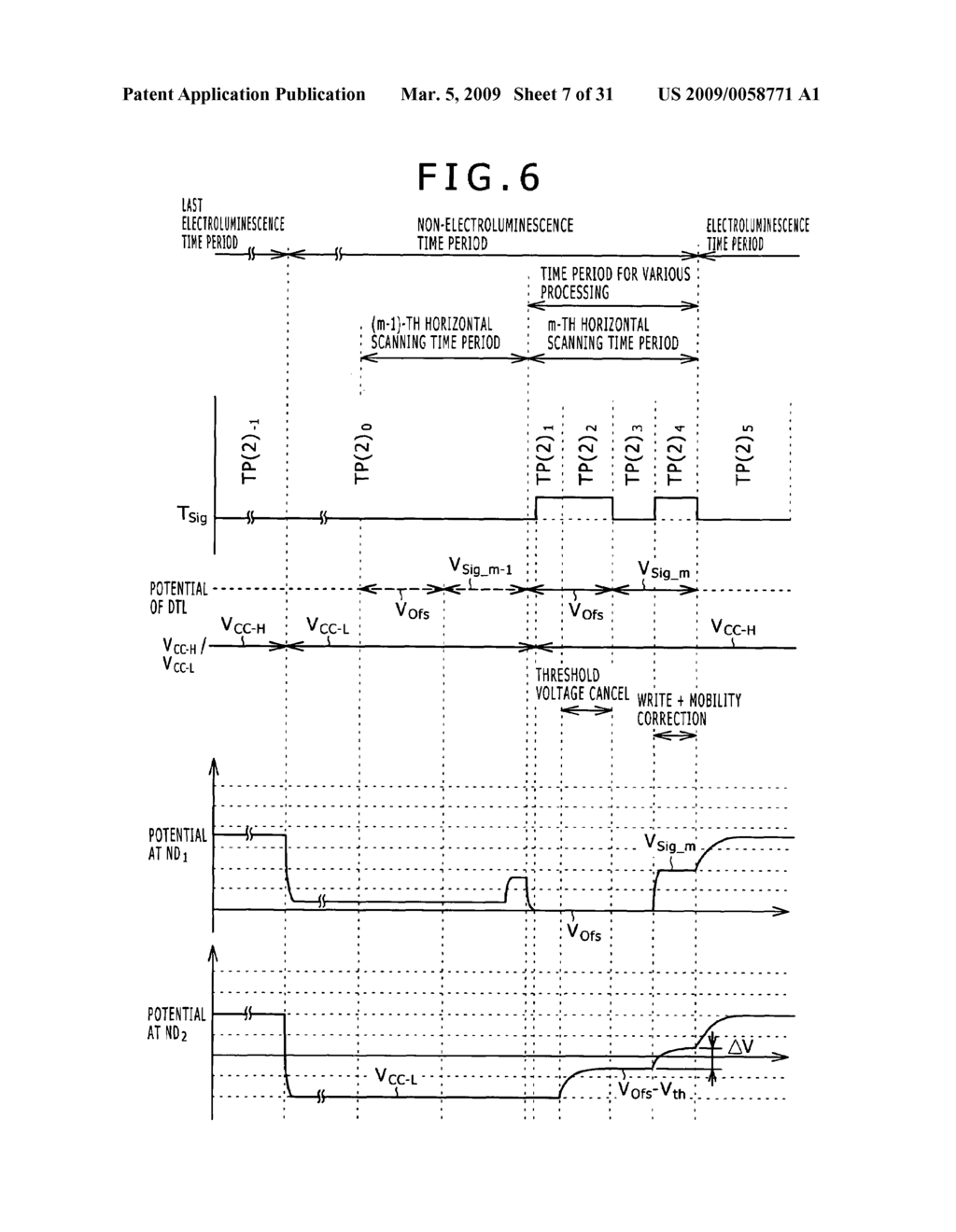 Method of driving organic electroluminescence emission portion - diagram, schematic, and image 08