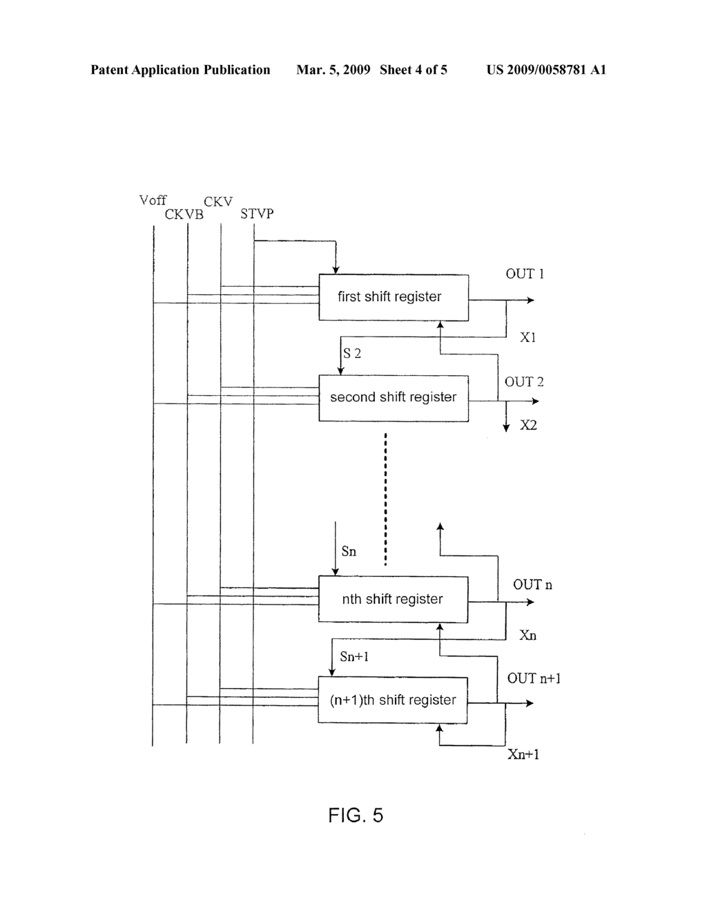 GATE DRIVING DEVICE FOR LIQUID CRYSTAL DISPLAY - diagram, schematic, and image 05