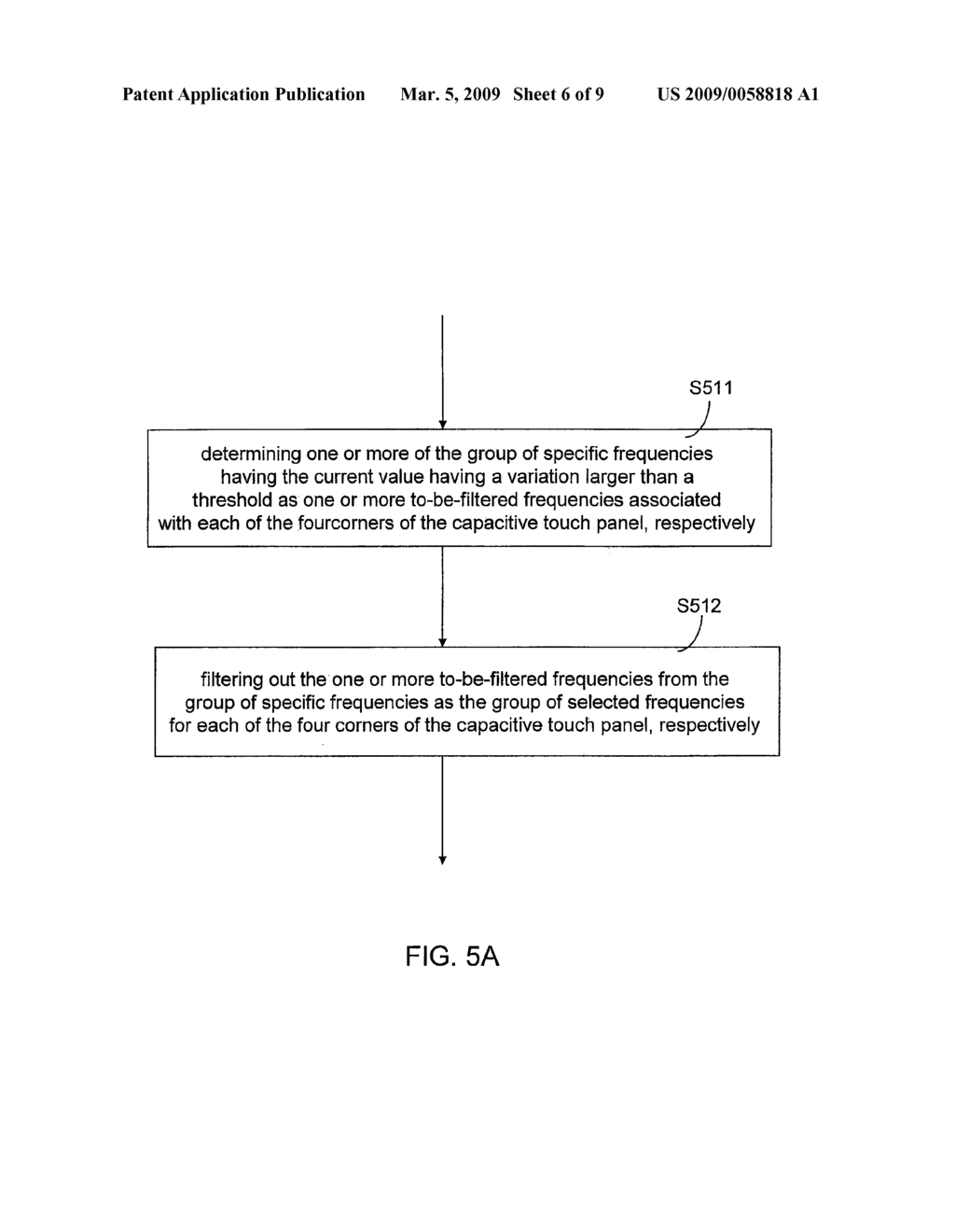 DEVICE AND METHOD FOR DETERMINING TOUCH POSITION ON SENSING AREA OF CAPACITIVE TOUCH PANEL - diagram, schematic, and image 07